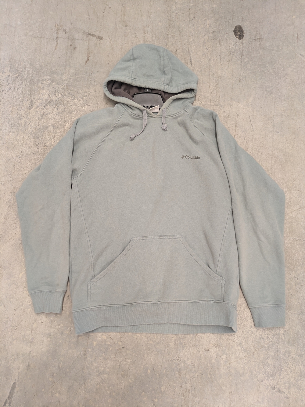 Columbia Men's Hooded Pullover Sweatshirt - Light Sage